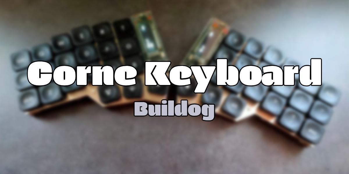 Wireless, Low Profile, Corne Keyboard Buildlog